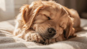 Puppy sleep schedule by age and growth stages