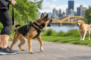 Reactive dog training tips for managing leash reactivity